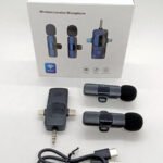 K15 Professional Cordless Wireless Recording Microphone