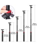 Ulanzi MT-44 Extendable Vlog Tripod With 360° Ball Head (Black) - Image 3