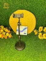 Retractable L7 Phone Stand Portable Adjustable Multi-Function Mobile Phone Bracket With Round Base For Live Streaming, Video Blogs or Online Classes - Mobile Stand - Image 3