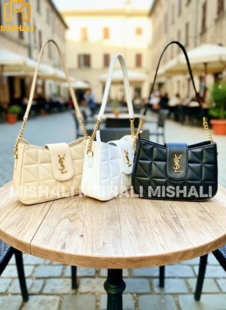 WhatsApp Image 2026-01-28 at 3.12.37 PM YSL Premium Quilted Shoulder Bag - Elegant Trio Collection - Image 1