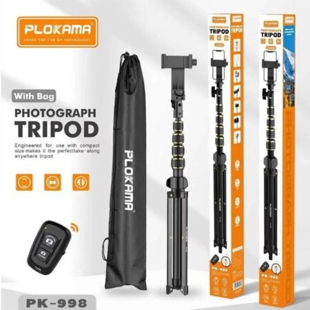 WhatsApp Image 2026-04-01 at 1.49.49 PM (2) Plokama PK-998 Ultra Steady Tripod For Camera, Mobile & Ringlight - Image 1