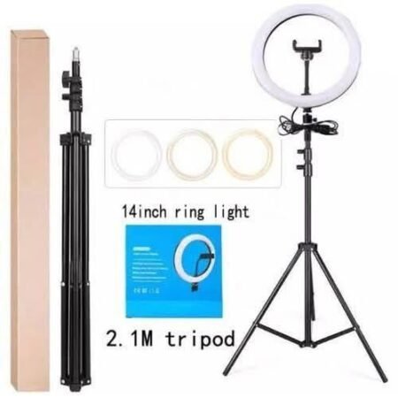 WhatsApp Image 2026-04-15 at 10.25.58 PM (2) 14 Inche Proffesional Ring Light with 7 Feet Tripod Stand - Image 1