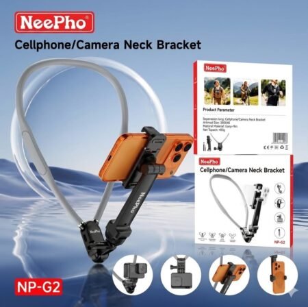 WhatsApp Image 2026-08-06 at 6.00.52 PM NeePho NP-G2 Cellphone/Camera Neck Bracket - Image 1